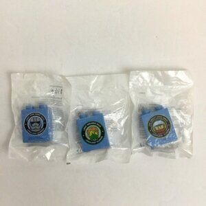 Legoland Lego Commemorative Brick Block Lego Star Wars Ninjago Days - Lot of 3